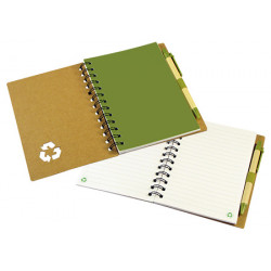 CUADERNO ECOLÓGICO TAPA DURA